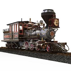 Locomotive; Mason Bogie 2-6-6T TENMILE, circa 1879
